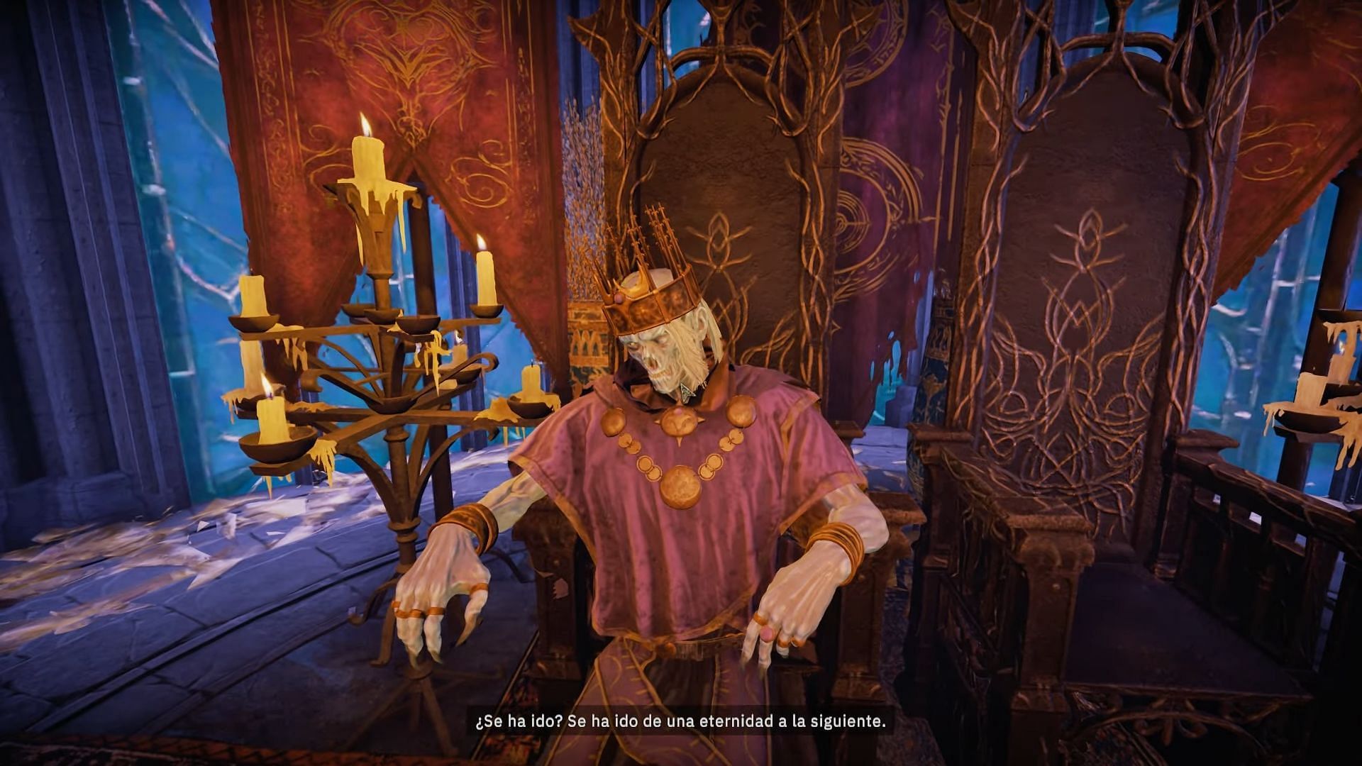 King Sagremor in Throne Of The Depths (Image via Awaken Realms // YouTube/MapisGamer 2)